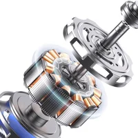 Портативный вентилятор SL610 с водяным охлаждением 500mAh Pink