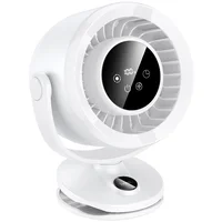 Портативный вентилятор Hoco HX608 handheld folding fan 3600 mAh White