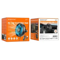 Вентилятор автомобильный Borofone DBF11 three speed (USB-A) Black