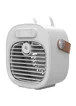 Настольный вентилятор F12 с подставкой для телефона и водяным охлаждением 4000mAh White