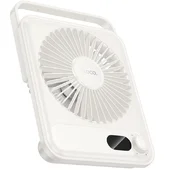 Портативний вентилятор Hoco HX607 handheld folding fan 2000 mAh White