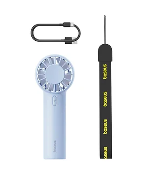 Портативный вентилятор Baseus GoTrip DT1 Mini Turbine 1200 mAh (C0119) Galaxy Blue