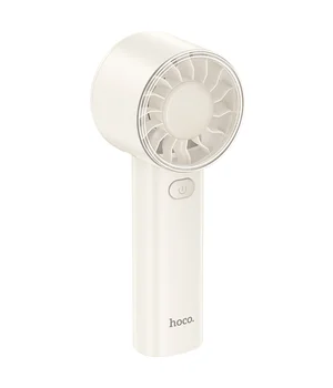 Портативный вентилятор Hoco HX600 handheld folding fan 1200 mAh White