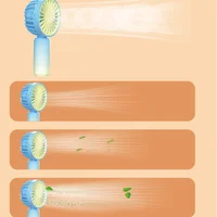 Портативный вентилятор LT-S3231 300mAh Light Yellow