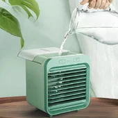 Настольный вентилятор SL08 с водяным охлаждением 2400 mAh Green