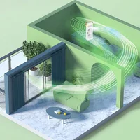 Настольный вентилятор SL617 2in1 с водяным охлаждением White