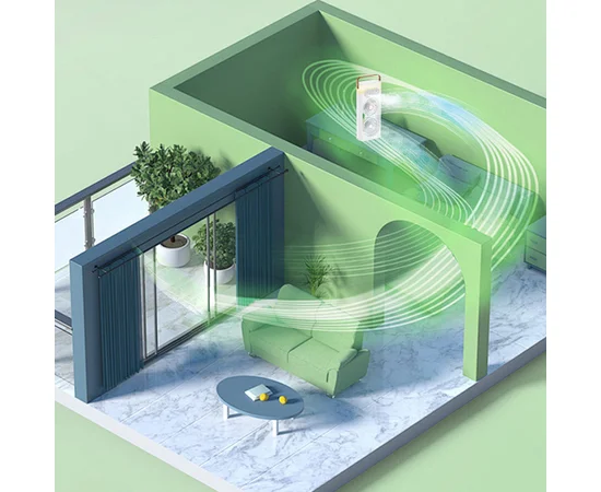 Настольный вентилятор SL617 2in1 с водяным охлаждением White