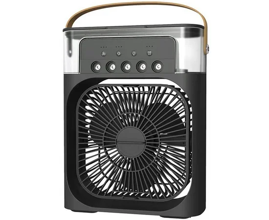 Настольный вентилятор Spray Fan-B 2in1 с регулировкой угла наклона и водяным охлаждением Black