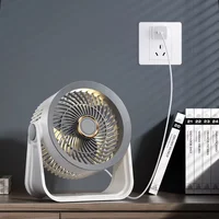 Портативный вентилятор S35 Built-in aromatherapy/mosquito repellent box 2400mAh White / Gray