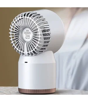 Настільний вентилятор SL09 з водяним охолодженням 3600 mAh White