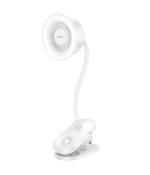 Портативный вентилятор Hoco HX610 handheld folding fan 1800 mAh White