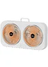 Настільний вентилятор F105 Dual-Fan Design 1800mAh Yellow