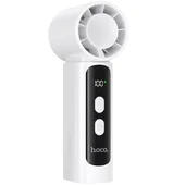 Портативний вентилятор Hoco HX601 handheld folding fan 3000 mAh White