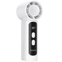 Портативный вентилятор Hoco HX601 handheld folding fan 3000 mAh White