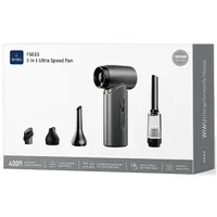 Портативный турбовентилятор WIWU Wi-FS015 Hurricane 4000 mAh Gray