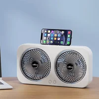 Настольный вентилятор F105 Dual-Fan Design 1800mAh Black
