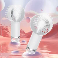 Портативный вентилятор SL610 с водяным охлаждением 500mAh White