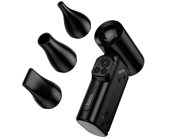 Портативный турбовентилятор Hoco HX68 Flujo fan Black