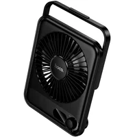 Портативный вентилятор Hoco HX607 handheld folding fan 2000 mAh Black