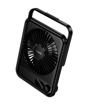 Портативний вентилятор Hoco HX607 handheld folding fan 2000 mAh Black