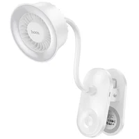 Портативный вентилятор Hoco HX610 handheld folding fan 1800 mAh White