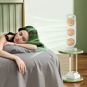 Настільний вентилятор Three Head Fan 1200 mAh Orange