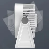 Портативный вентилятор S35 Built-in aromatherapy/mosquito repellent box 2400mAh White / Gray