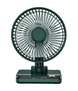 Настільний вентилятор DF11-B with clock 7200 mAh Green