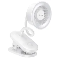 Портативный вентилятор Hoco HX610 handheld folding fan 1800 mAh White