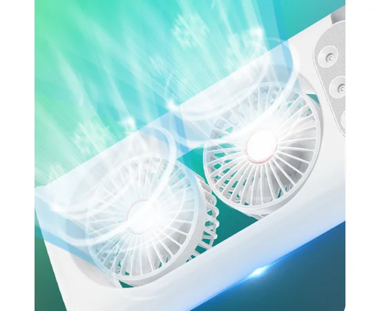 Настольный вентилятор SL617 2in1 с водяным охлаждением White