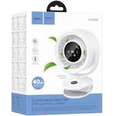 Портативный вентилятор Hoco HX608 handheld folding fan 3600 mAh White