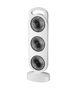 Настольный вентилятор Three Head Fan 1200 mAh Black