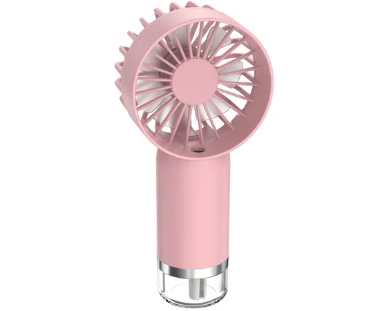 Портативний вентилятор SL610 з водяним охолодженням 500mAh Pink