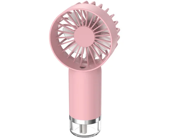 Портативний вентилятор SL610 з водяним охолодженням 500mAh Pink