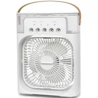 Настольный вентилятор Spray Fan-B 2in1 с регулировкой угла наклона и водяным охлаждением White