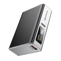 Портативное ЗУ Power Bank BOROFONE BJ72 Energy 22.5W+PD20W with display 10000 mAh Metal gray