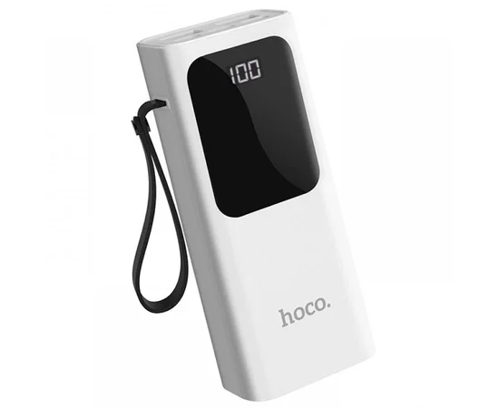 Портативное зарядное устройство Power Bank Hoco J41 "Treasure" 10000 mAh Белый