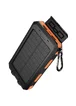 Портативное ЗУ Power Bank Hoco J164 Platinum solar 10.5W with lighting 8000 mAh Black