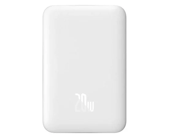 Портативное ЗУ Power Bank Baseus Magnetic Mini Air 20W c БЗУ 10000 mAh P10059001313 Stellar White