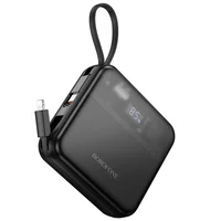 Портативне ЗУ Power Bank BOROFONE BJ64 Distinct 22.5W+PD20W with cable 10000 mAh Black