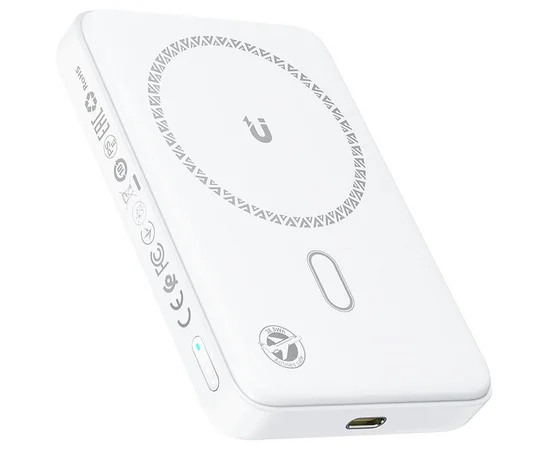 Портативное ЗУ Power Bank Acefast M26 20W с БЗУ 10000 mAh White