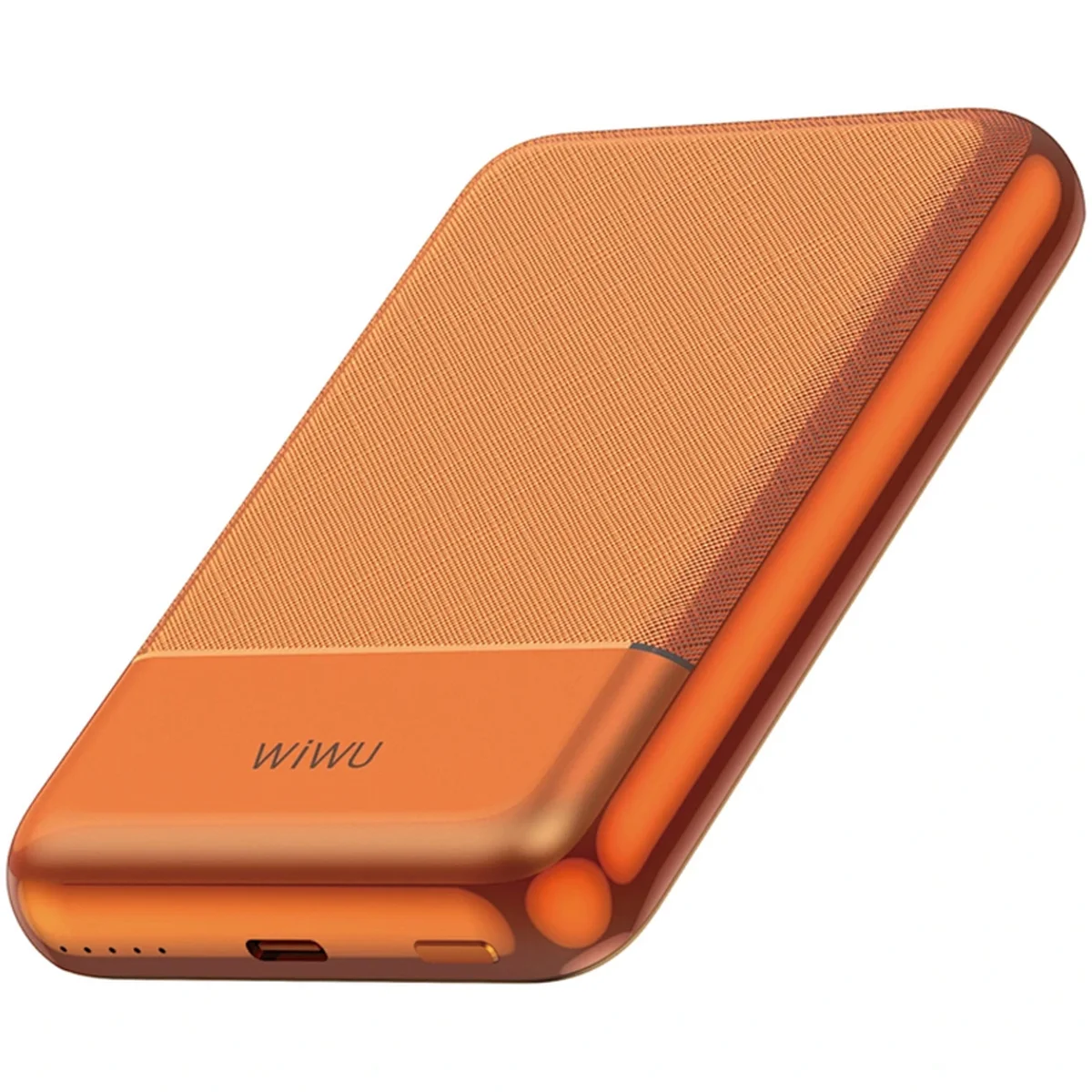 Портативное ЗУ Power Bank WIWU P089 Seraph PD20W с БЗУ 10000 mAh Orange