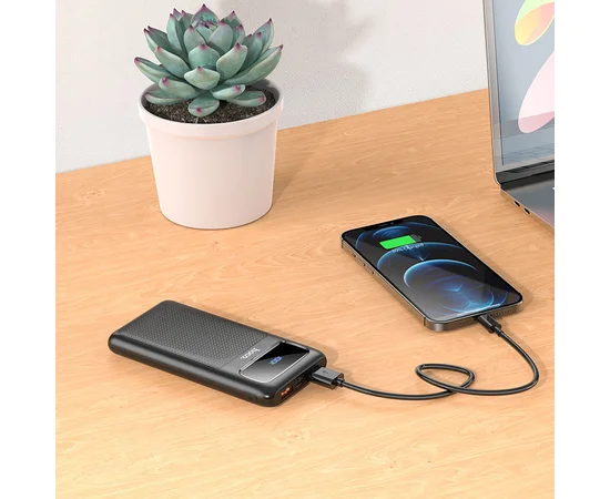 Портативное зарядное устройство Power Bank Hoco J81 10000 mAh Черный