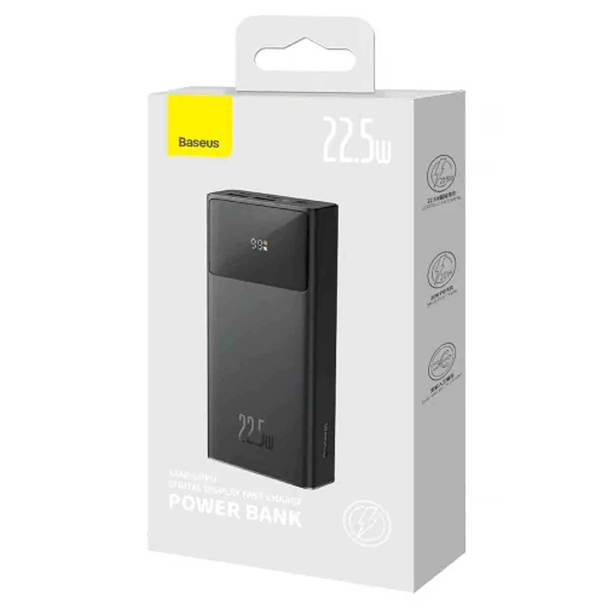 Портативное ЗУ Power Bank Baseus Star-Lord PD22.5W 10000 mAh (PPXJ10) Black