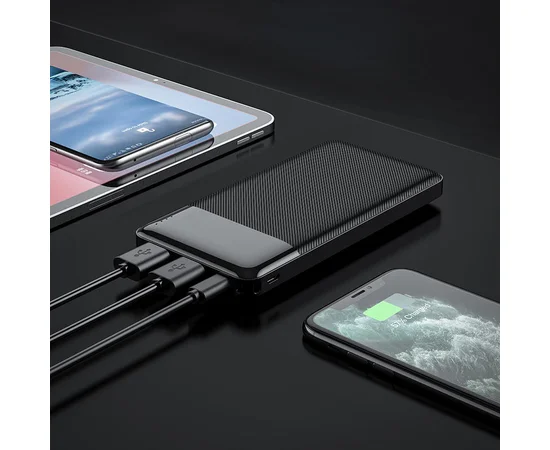 Портативное зарядное устройство Power Bank Hoco J72 10000 mAh Черный