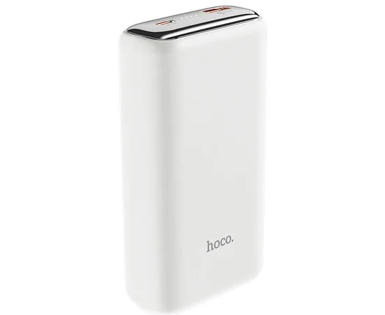 Портативний зарядний пристрій Power Bank Hoco Q1A Kraft 20000 mAh Білий