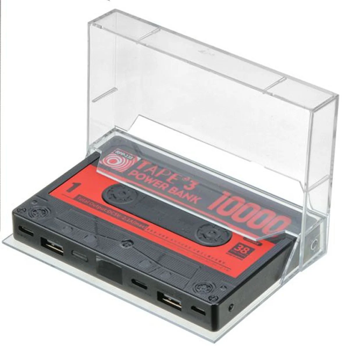 Портативное зарядное устройство Power Bank Remax Tape3 RPP-138 10000 mAh Черный