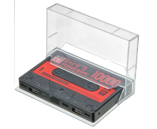 Портативное зарядное устройство Power Bank Remax Tape3 RPP-138 10000 mAh Черный