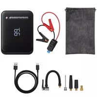 Пусковое устройство (бустер) для автомобиля Baseus Super Energy Jump 8000 mAh (CGCN) Black