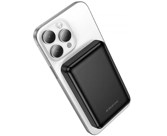 Портативне ЗУ Power Bank Borofone BJ82 Dawn 20W із БЗУ 5000 mAh Black